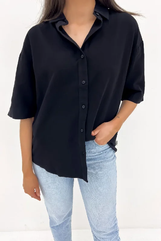 Classic Lounge Shirt Black