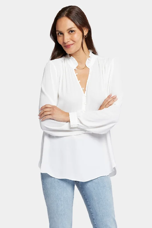 Hannah Blouse - Optic White