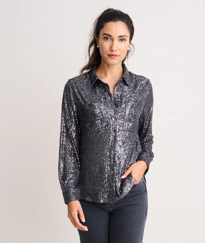 Sequin Harlow Shirt