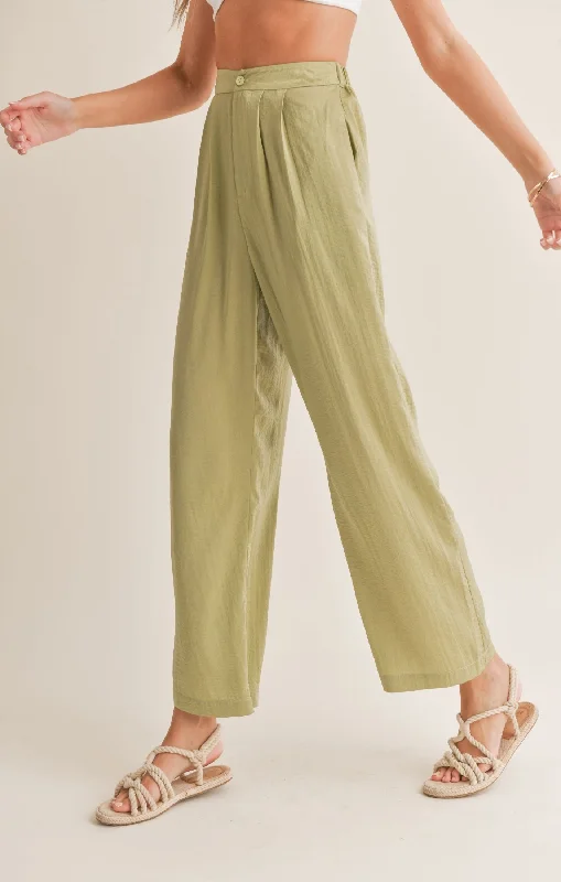 Sadie And Sage Juicy Pleated Pants