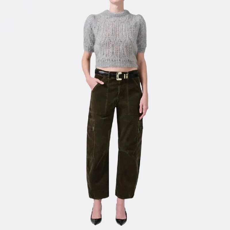 Marcelle Low Slung Corduroy Cargo