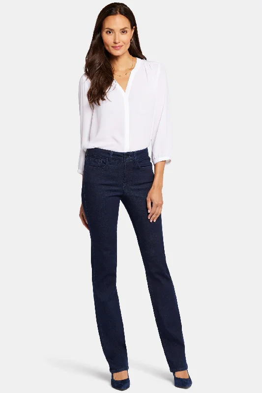 Marilyn Straight Jeans In Tall - Rinse