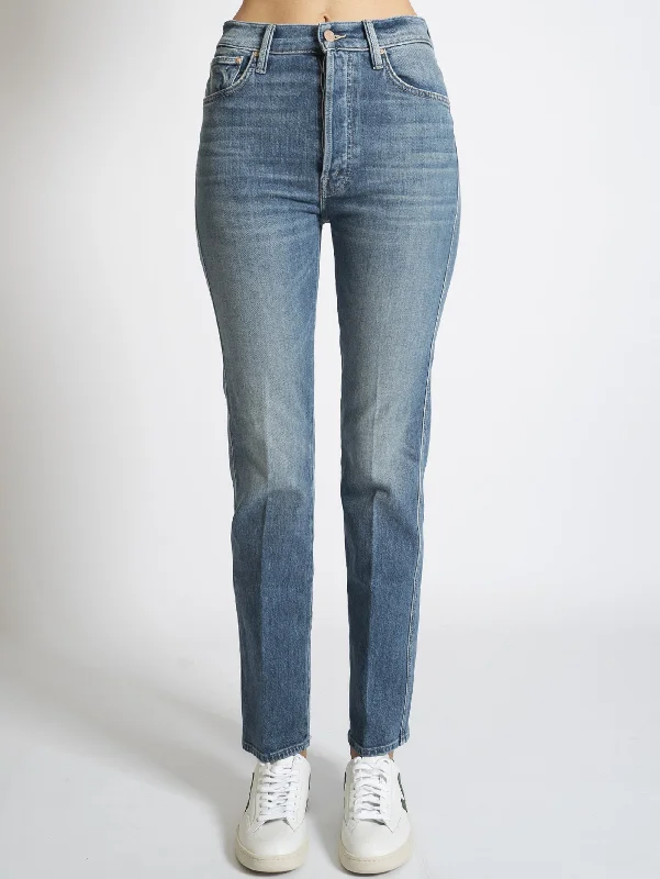 Jeans Gamba Dritta Blu