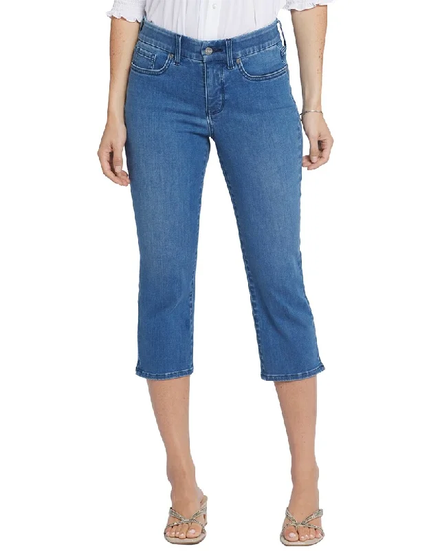 NYDJ Waist Match Slim Straight Crop Contented Jean